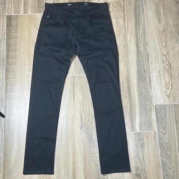 AG Adriano Goldschmied‎ Tellis Modern Slim Jeans Men’s 31x34 Black Stretch - Picture 5 of 13